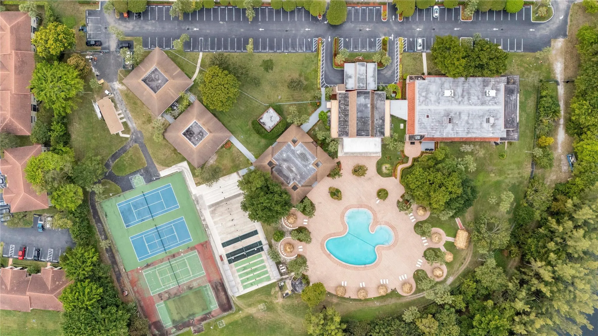 Clubhouse and sports complex