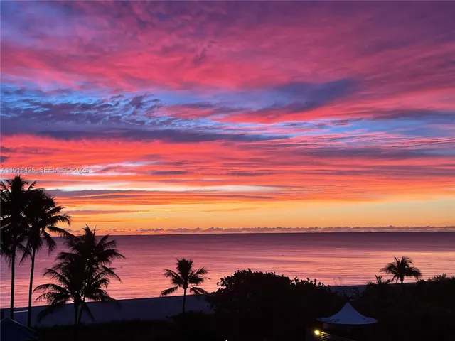 Sunrise View From Balcony
