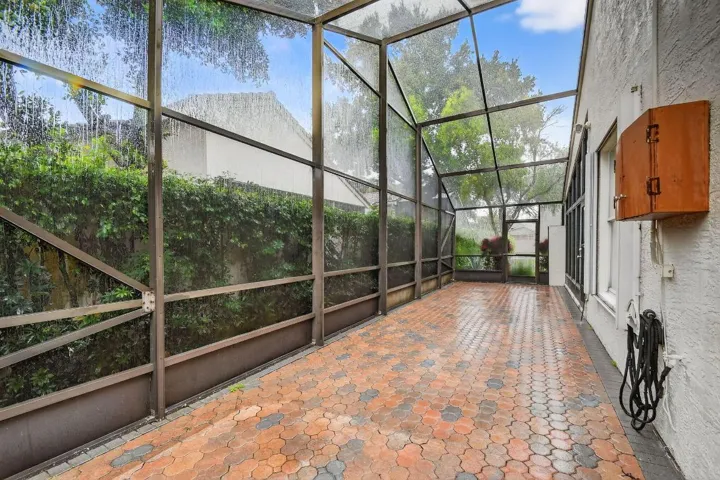 SCREENED PATIO