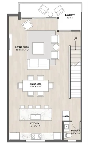 DISCLAIMER: All renderings, site plans, simulated views, floor plans, graphic images, drawings and all other information depicted are illustrative, and are provided to assist in visualizing the units and the Project and may not be accurately depicted and may be changed at any time.