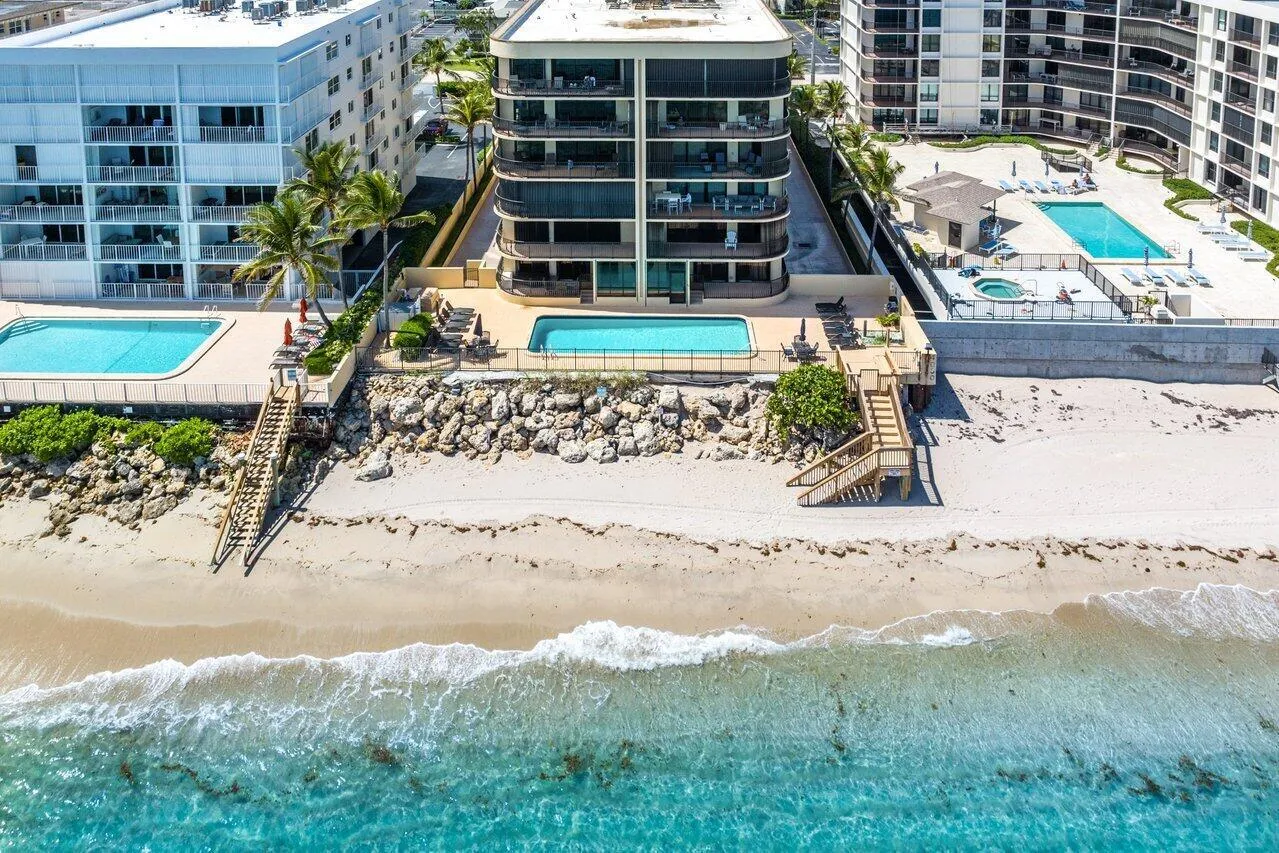 Oceanfront Aerial View