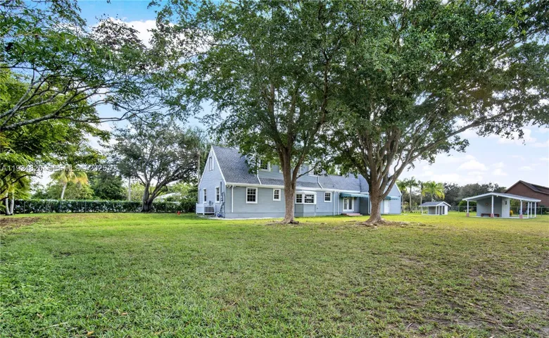 Plenty of room for boat and RV parking, gardens, and fruit trees.