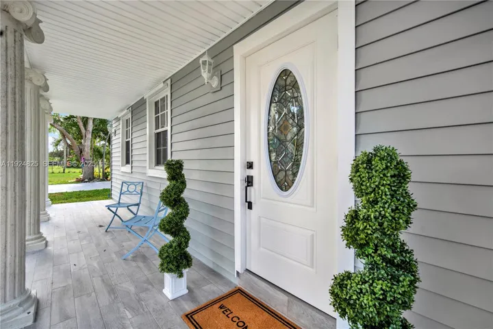 Impact front door.