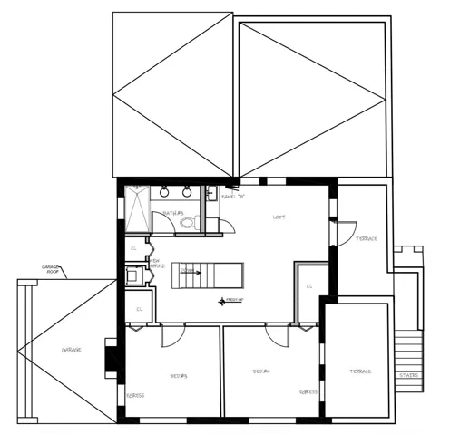 2nd Floor Main House