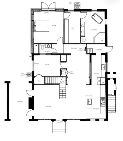 1st Floor Main House