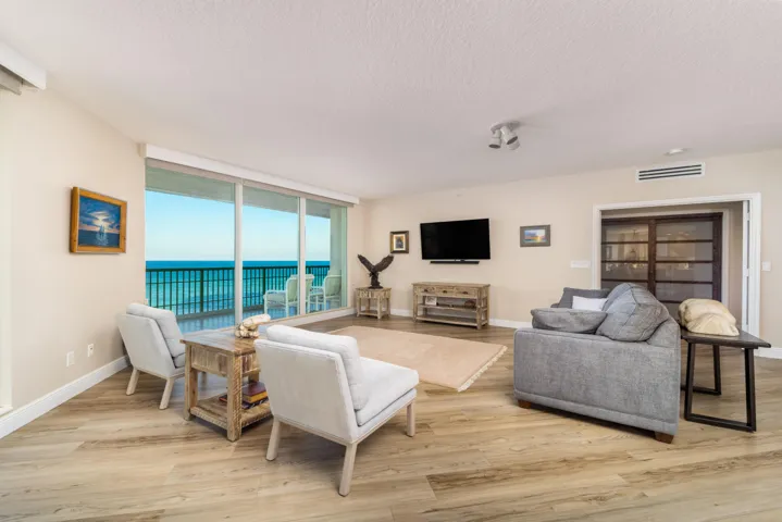 Living Room with Balcony