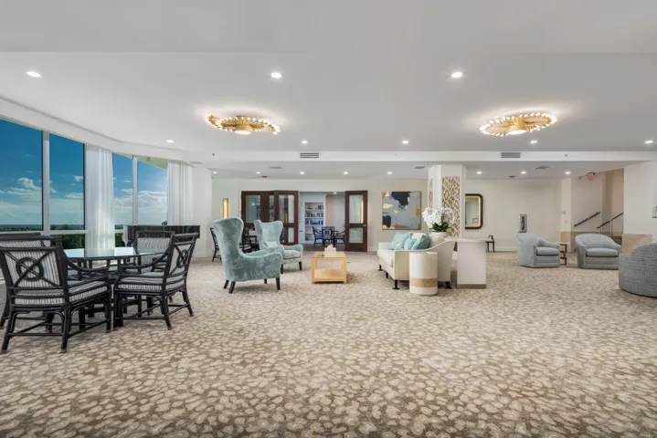 Social Community Room Side View