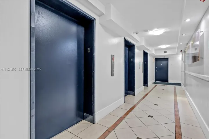 elevator area in the building