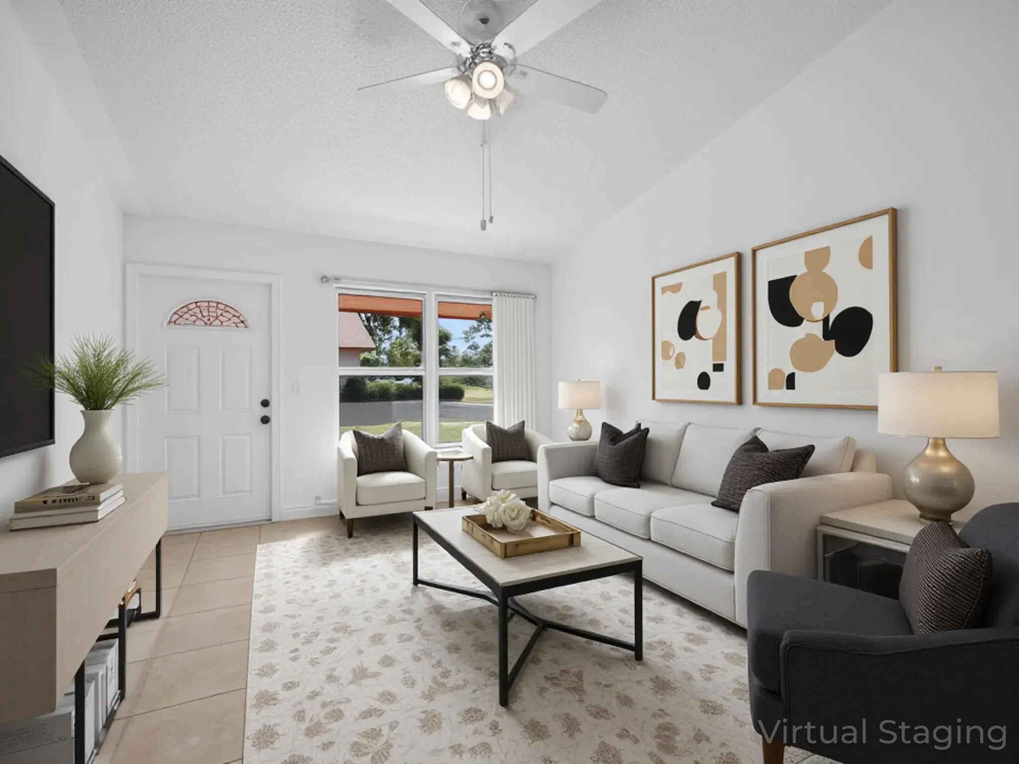 “This image has been virtually staged to illustrate the property's potential."