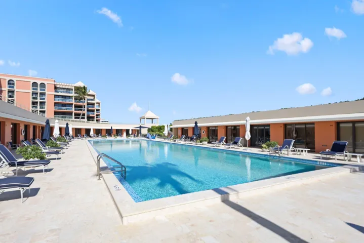 Prime Cabana unit placement at the top of the Pool/Spa - One of the best cabanas!
