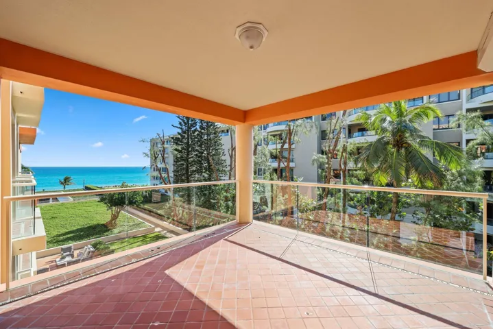 Covered Terrace - Highly desired SE Exposure - Direct Ocean Views