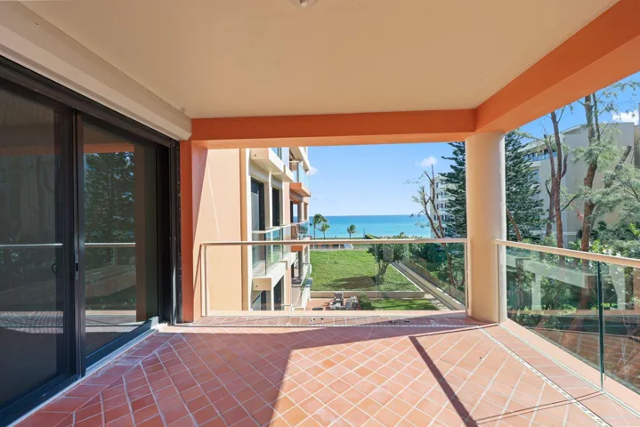 Covered Terrace - Highly desired SE Exposure - Direct Ocean Views