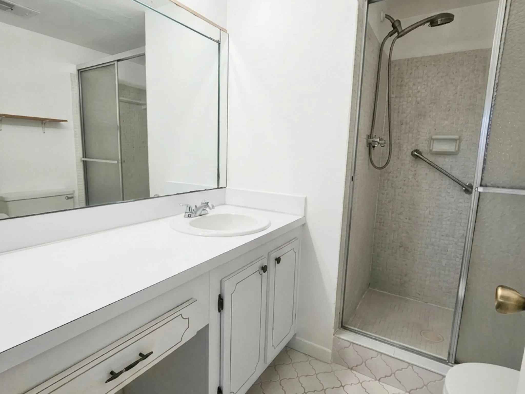 Primary bathroom A