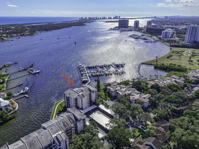 Private marina with ocean access