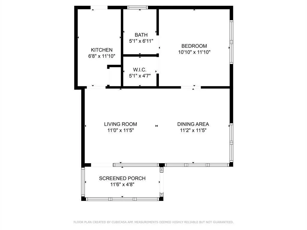 "dining area" is currently being used as den/guest room