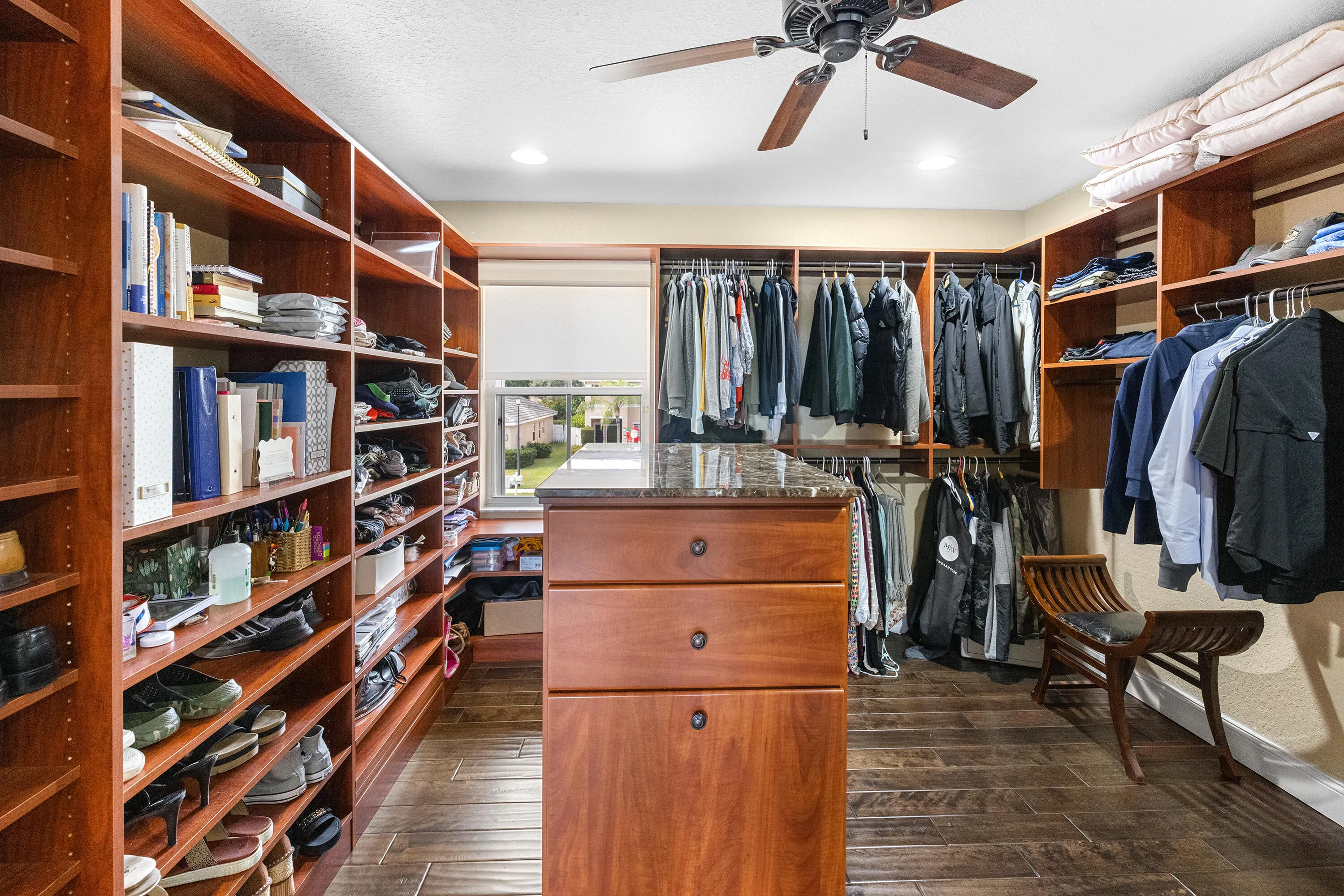 Primary bedroom closet