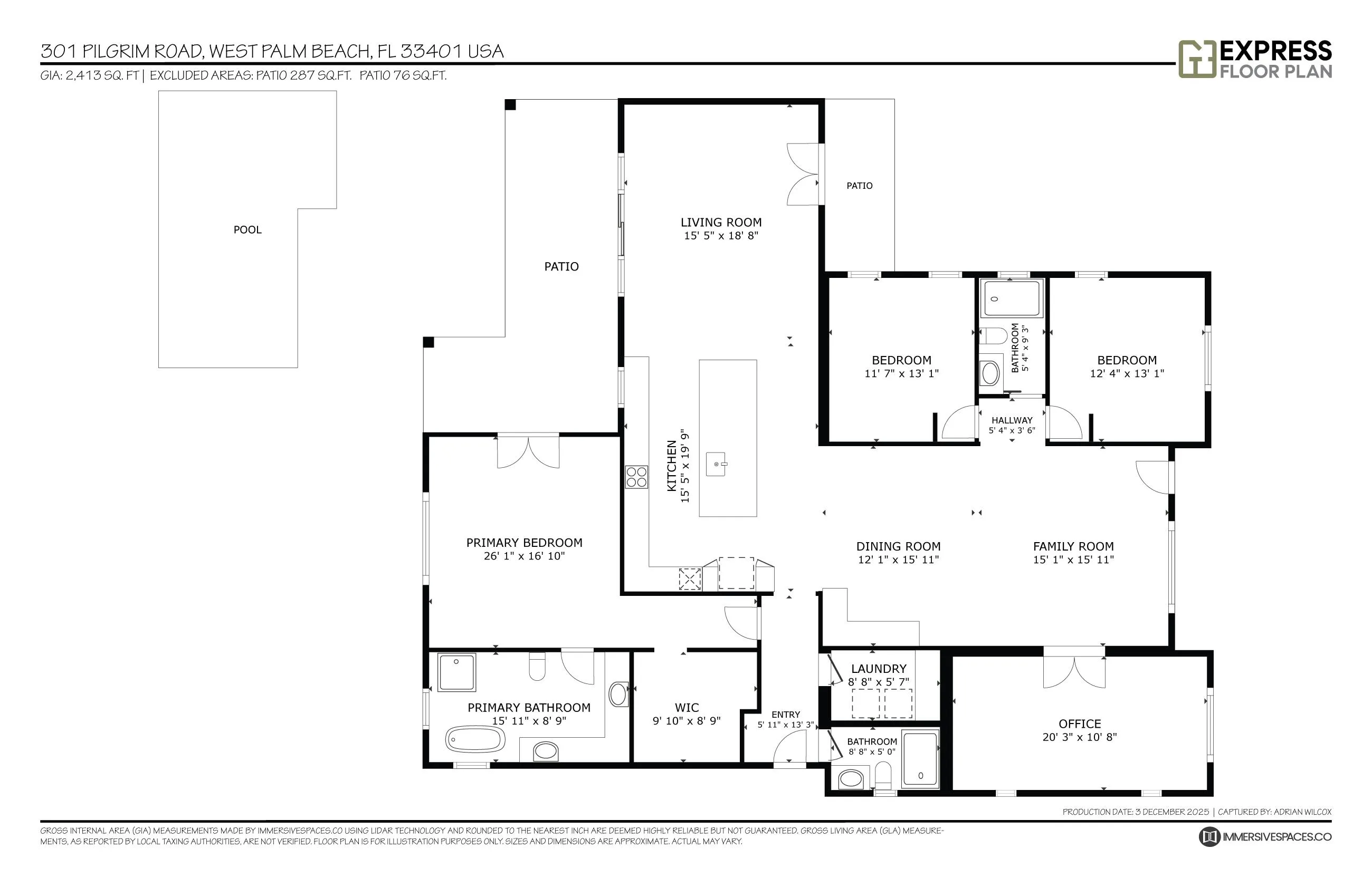 301 pilgrim floor plan