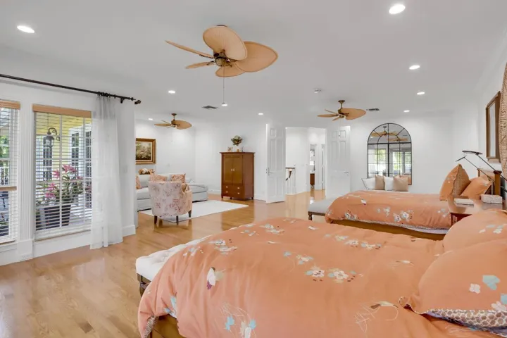 Primary Bedroom with access to patio