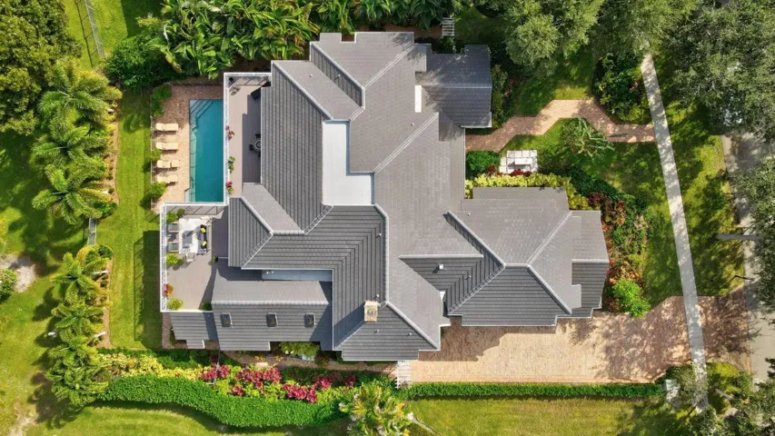Overhead view