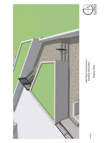 Inlet Plaza Post Railing Rendering pg. 1