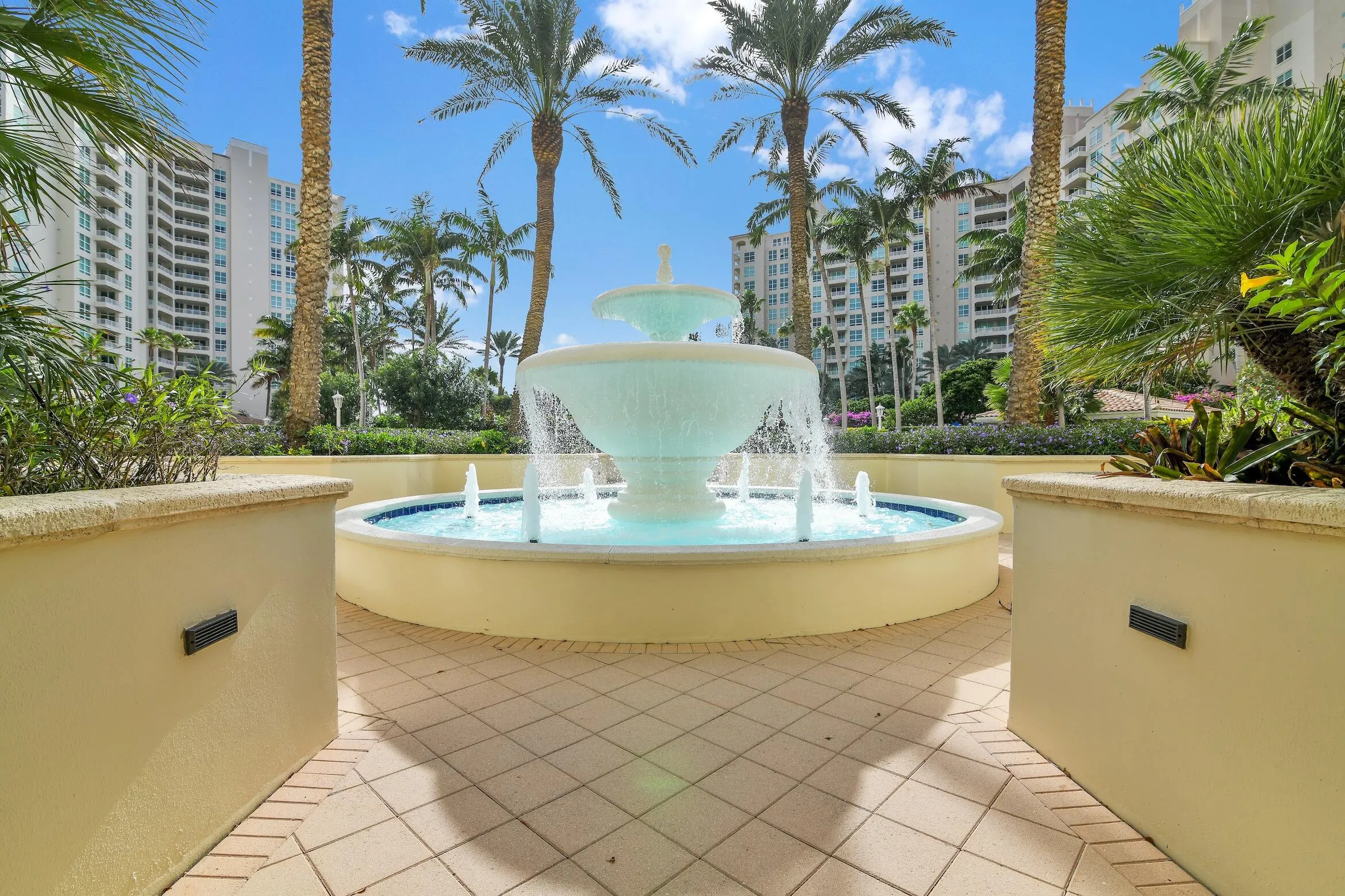 sparking fountains