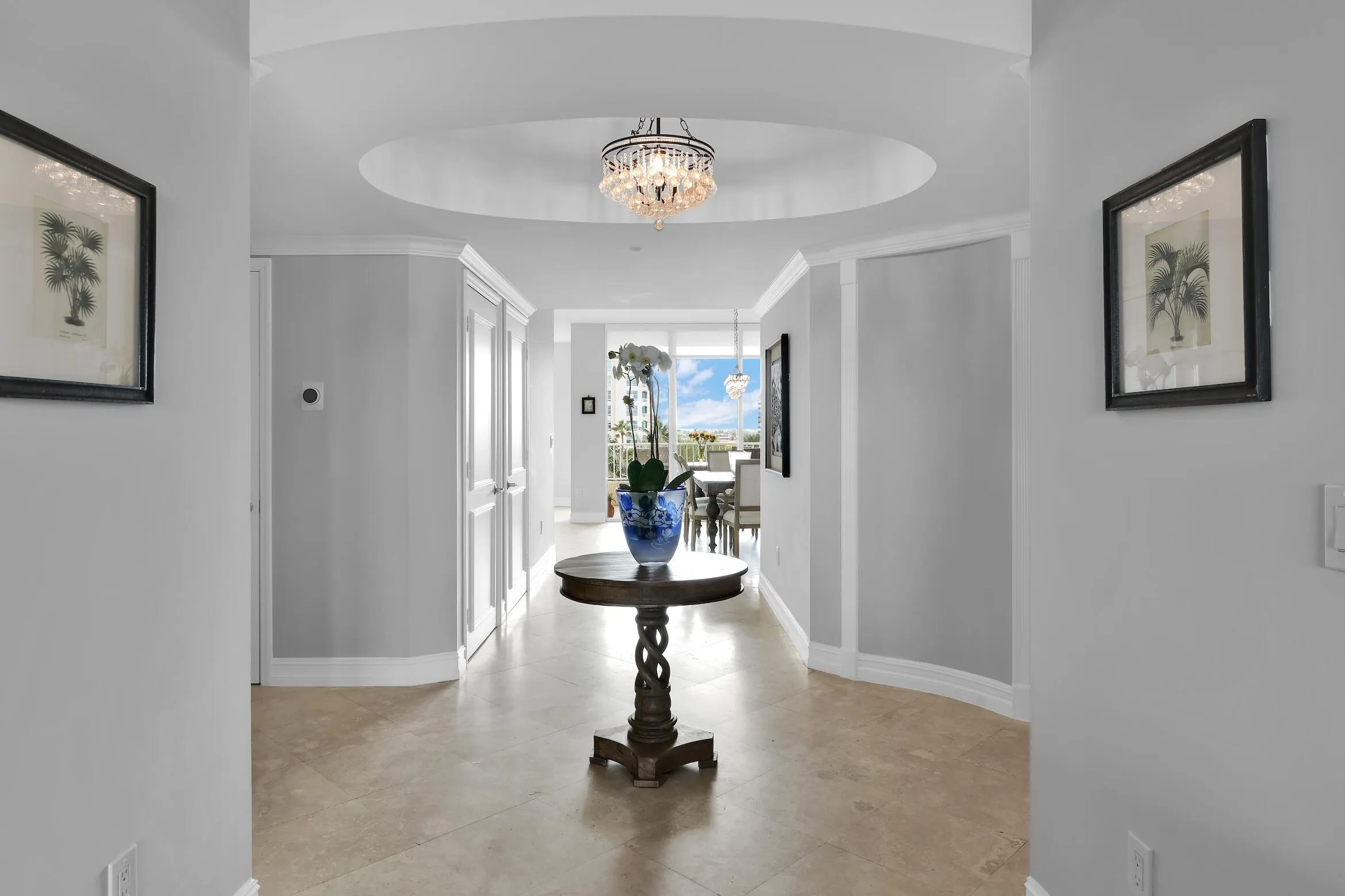 Grand layout with multiple balconies offering sun filled living spaces