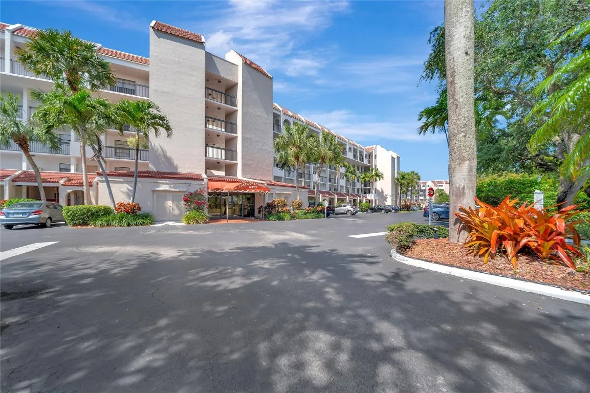 Beautifully Landscaped Entrance