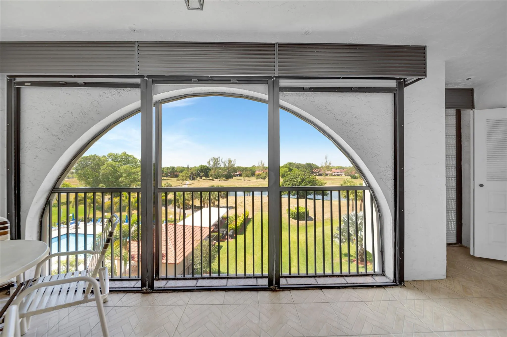Large Screened Balcony With Gorgeous View