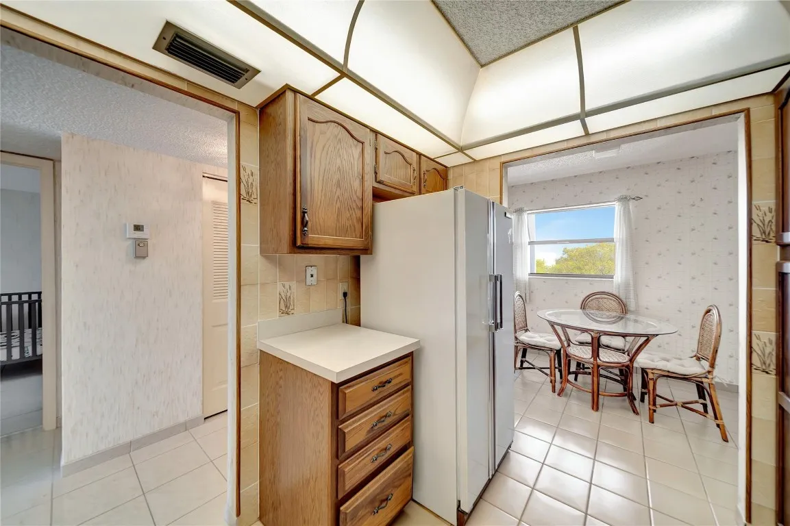 Kitchenette Dining Area and Hallway