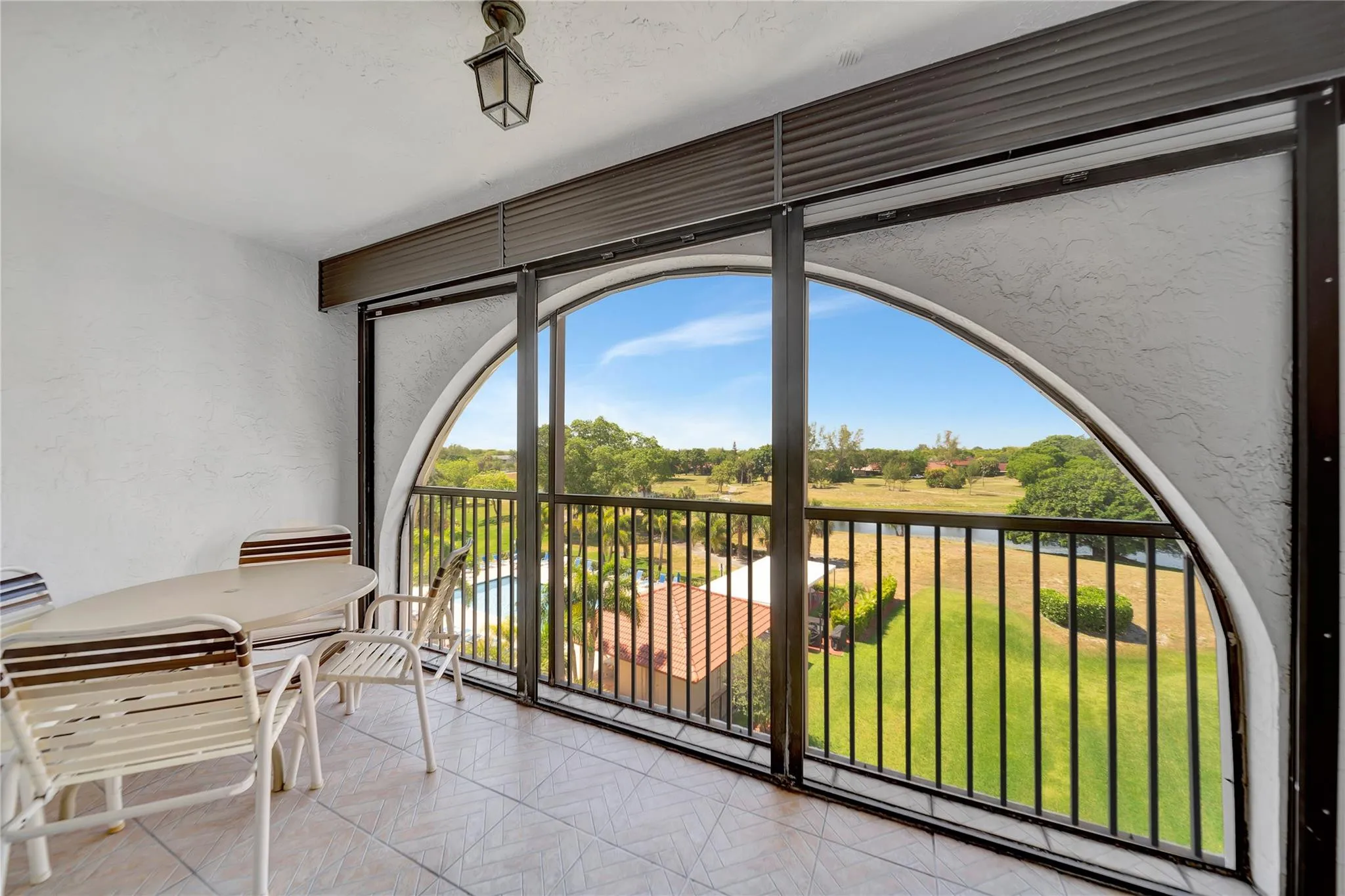 Large Screened Balcony with Gorgeous View