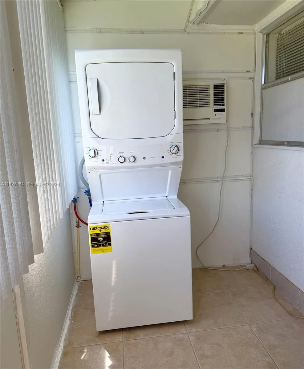 New washer/dryer