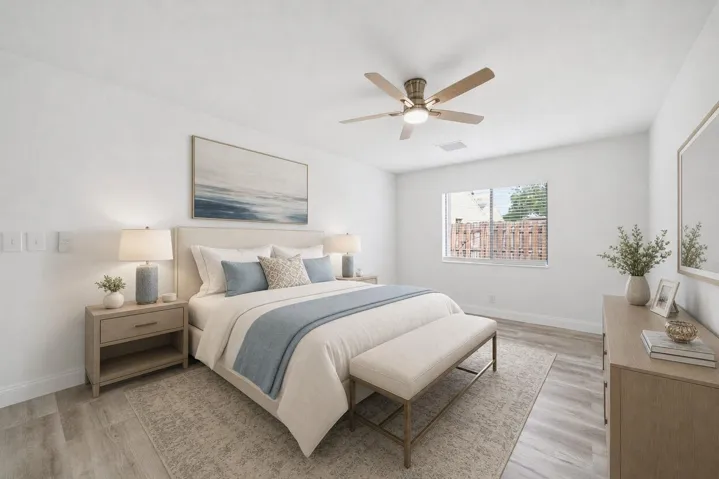 Primary Bedroom L-staged