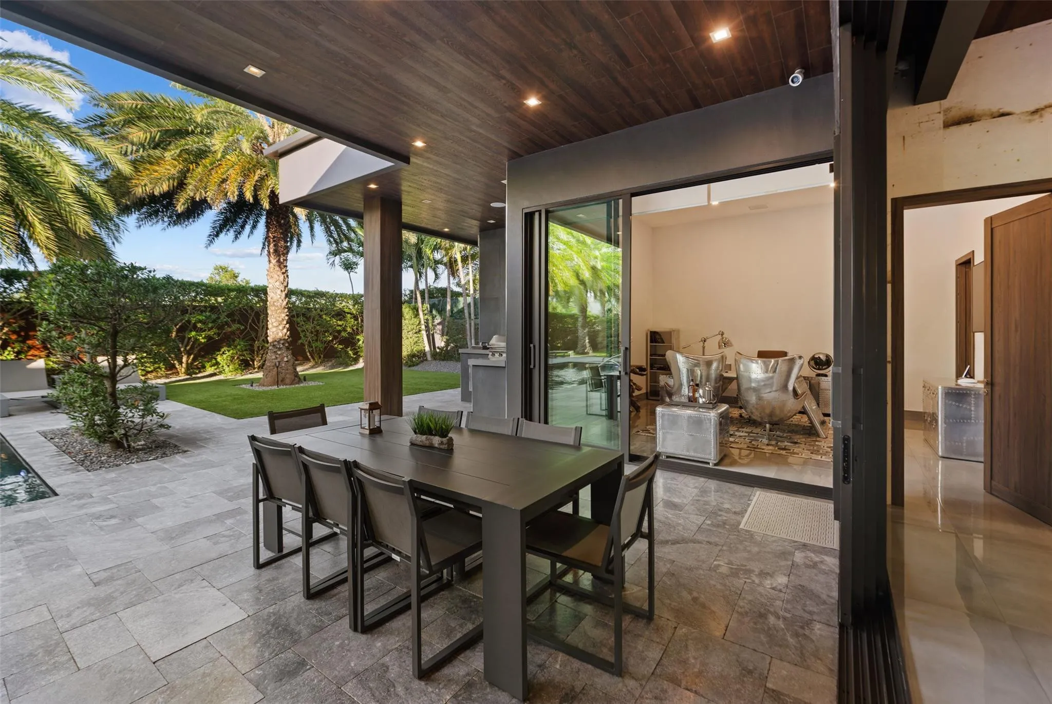 Generous Covered Space for Outdoor Living