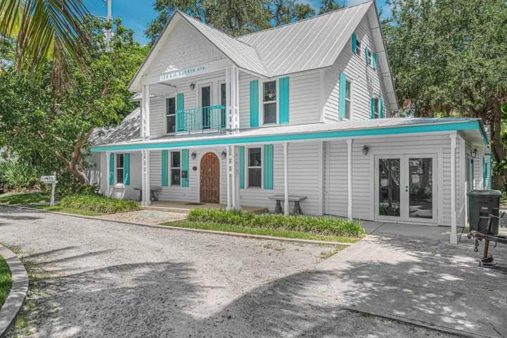 Historic MainStreet Fort Pierce House across the street