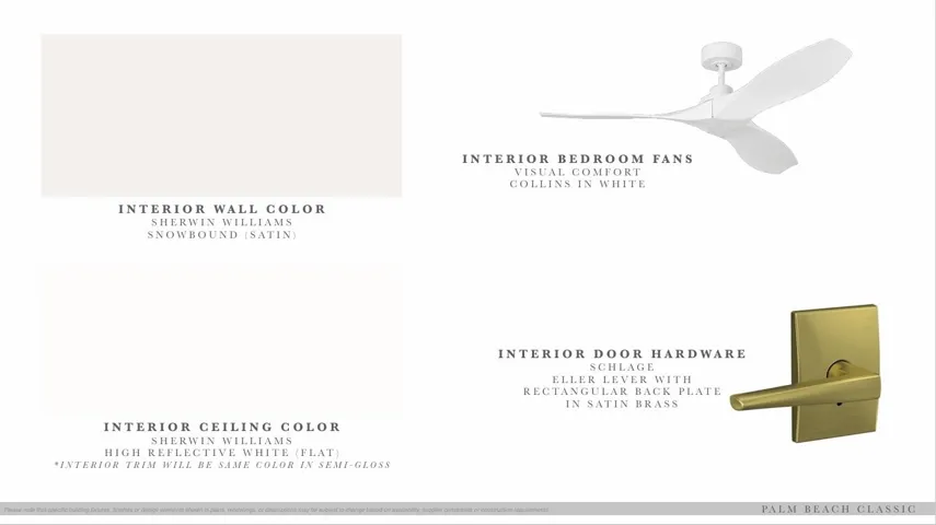 Palm Beach Classic Design Package