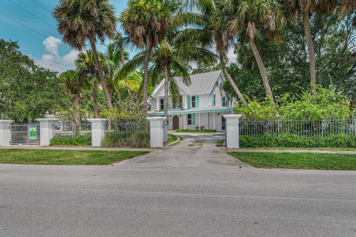 Historic MainStreet Fort Pierce House across the street