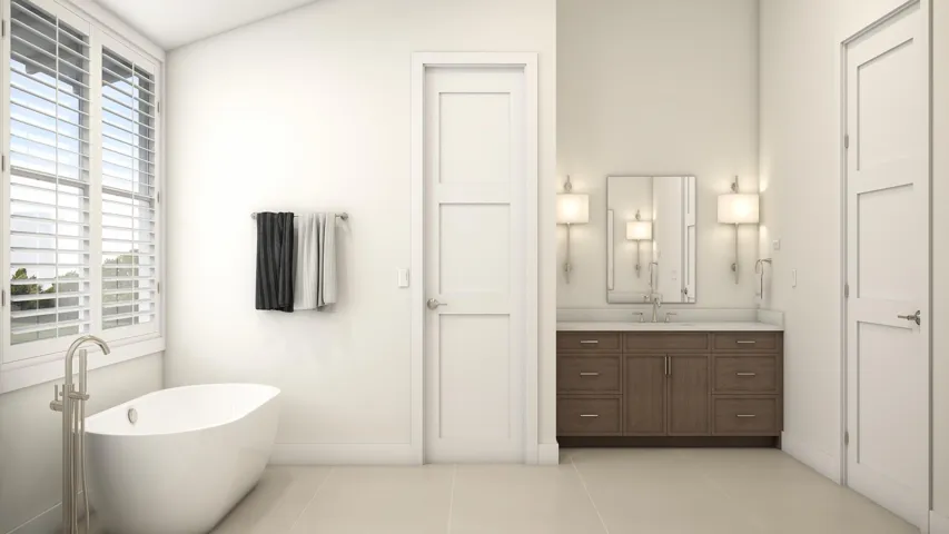 Contemporary Beachside Design - Primary Bath