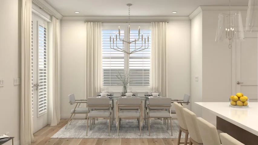 Contemporary Beachside Design - Dining Room