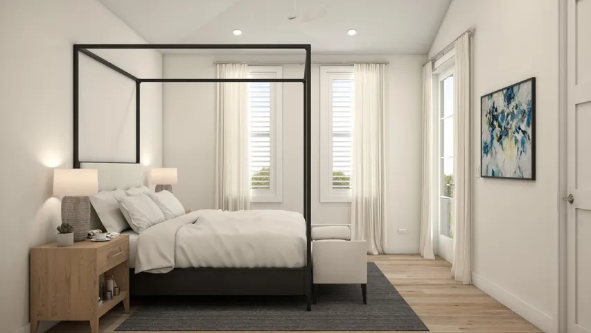 Contemporary Beachside Design - Primary Bedroom