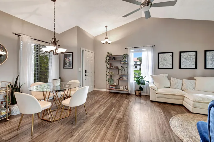 Living and dining