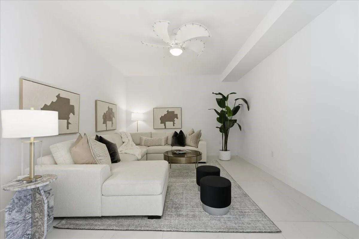 fourth sleeping area has sleeper sofa