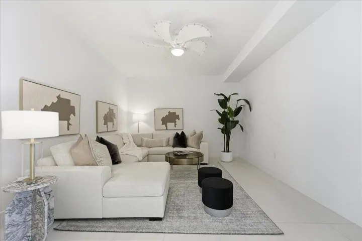 fourth sleeping area has sleeper sofa