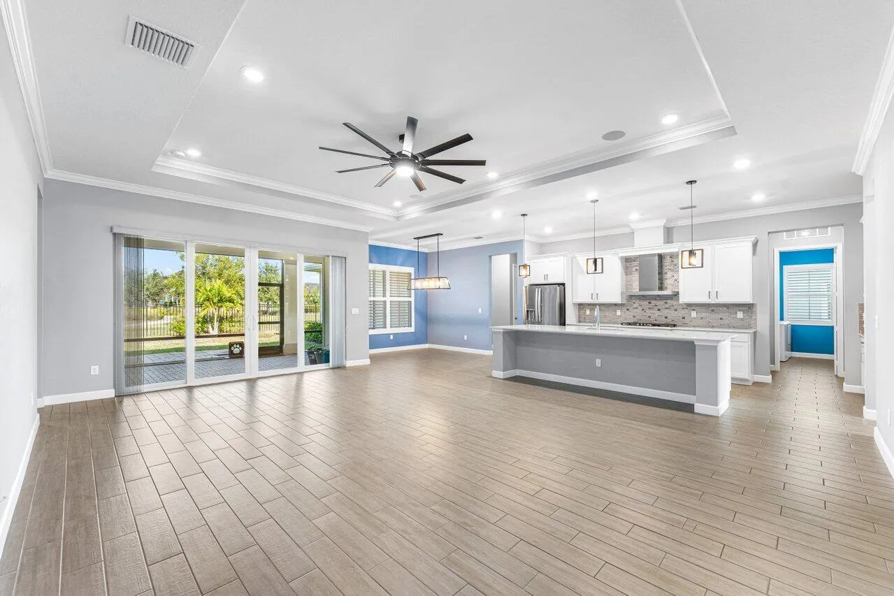 Open living area