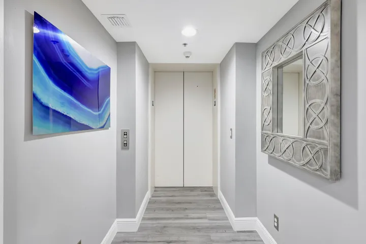 PRIVATE ELEVATOR ENTRANCE