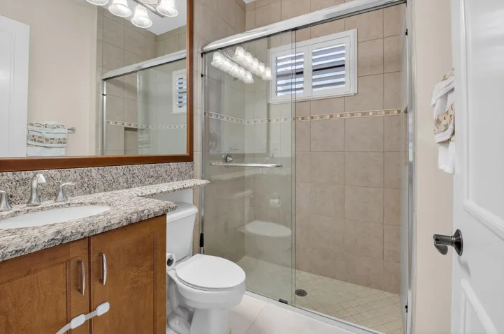 2ND BATH NEAR BEDROOM 1ST FLOOR WALK IN SHOWER