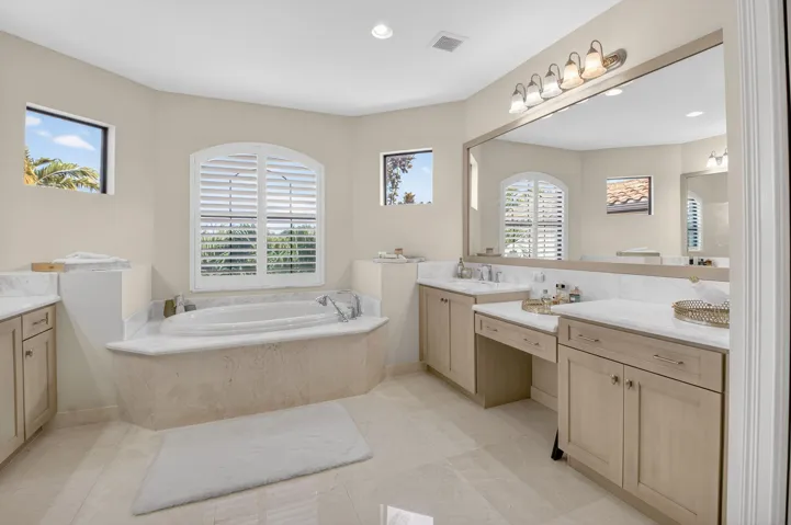 SEPERATE VANITIES/HIS AND HERS