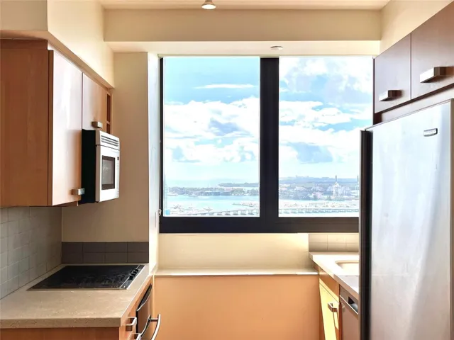 Custom Kitchen with Bay/Ocean views