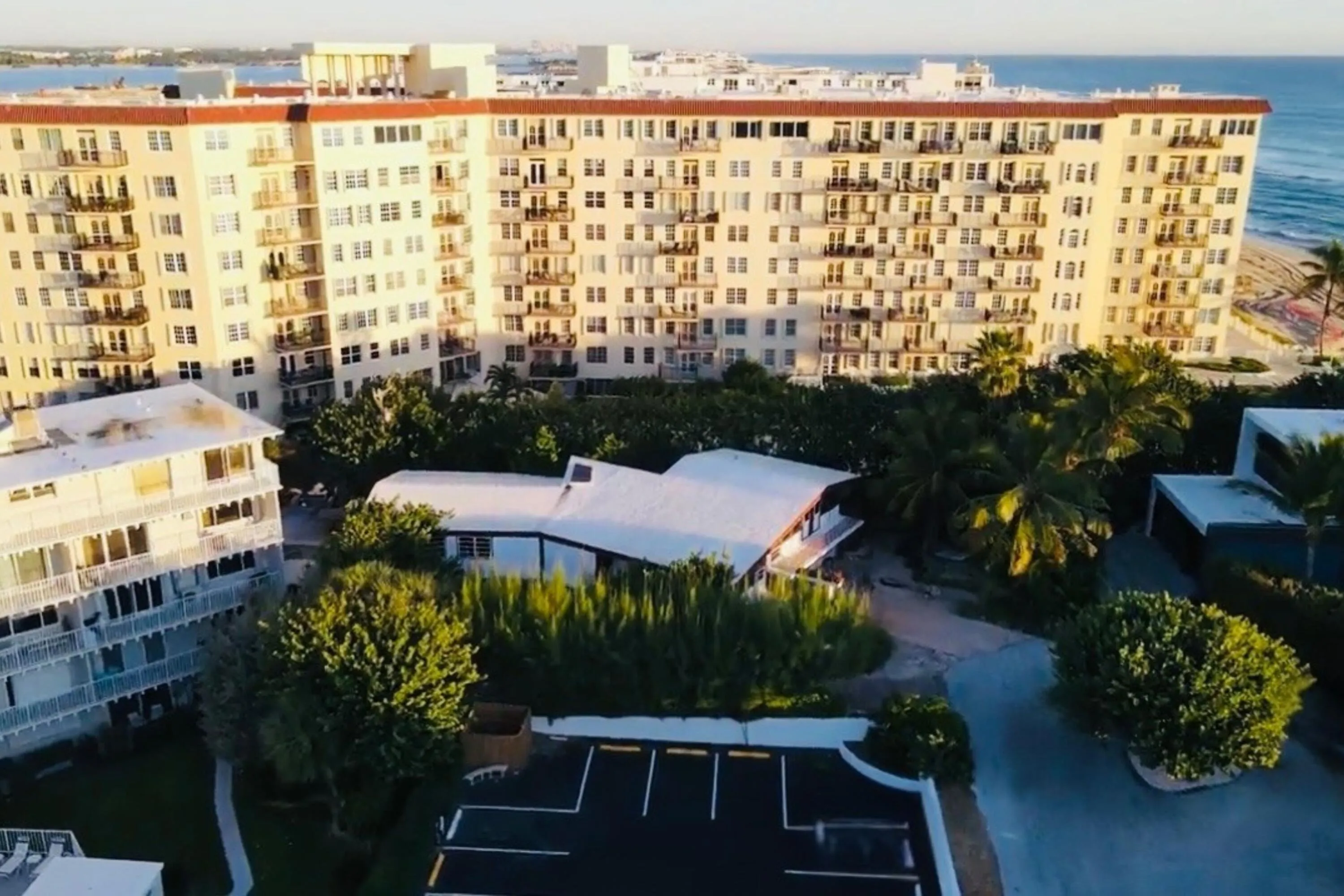 Overhead view