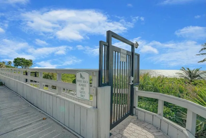 Private Beach Access