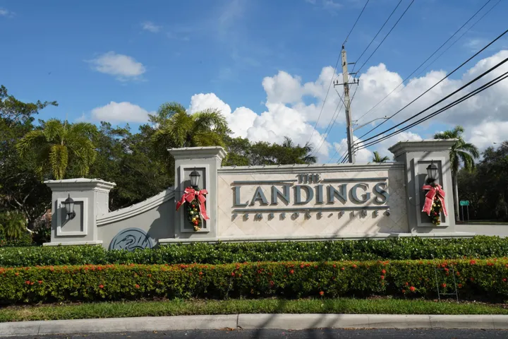 entrance sign